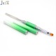 Jiexia New Trending Gradient Color Metal Handle Nail Art Pen Poly Gel Extension Building Spatula Oval Brush